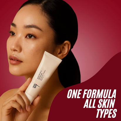 BEAUTY OF REINFORCEMENT: RELIEF SUNSCREEN RICE + PROBIOTICS SPF50+ PA+++