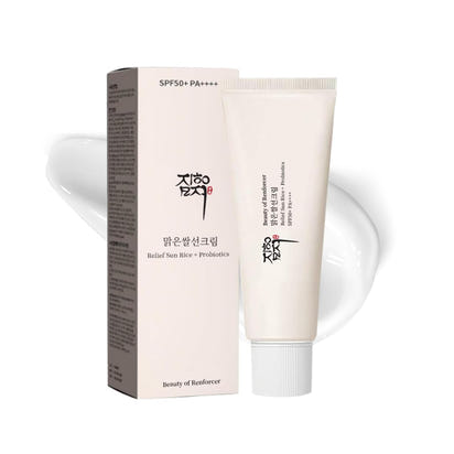 BEAUTY OF REINFORCEMENT: RELIEF SUNSCREEN RICE + PROBIOTICS SPF50+ PA+++