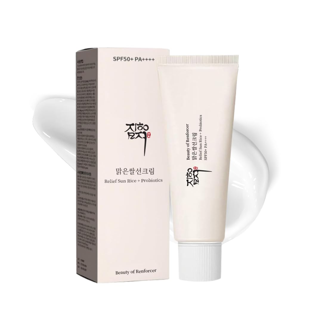 BEAUTY OF REINFORCEMENT: RELIEF SUNSCREEN RICE + PROBIOTICS SPF50+ PA+++
